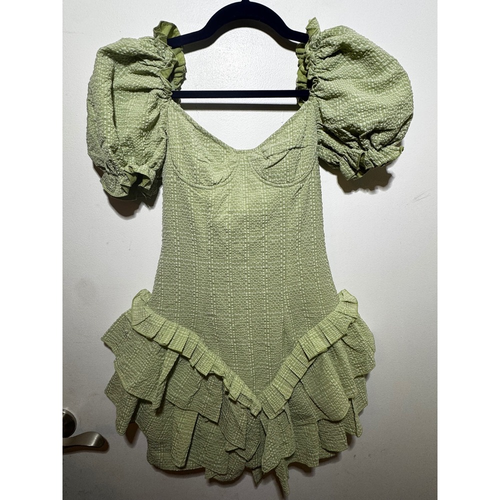 PrettyLittleThing Mini Dress Cottage Core PLT festival style